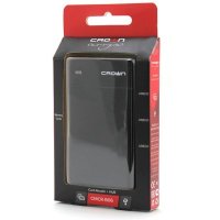 разветвитель USB Crown CMCR-B06 Black черный