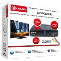 ТВ-тюнер D-Color DC902HD Black