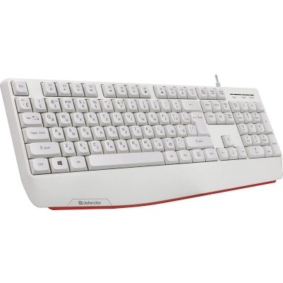 клавиатура Defender Atom HB-546 White Белый