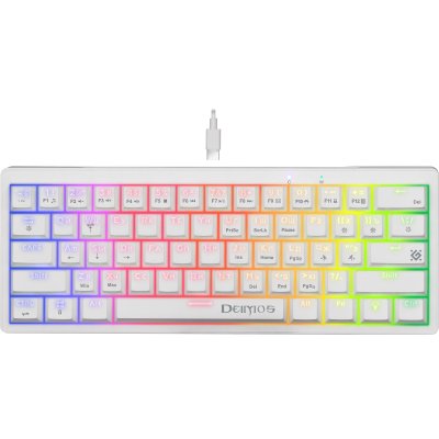 клавиатура Defender Deimos GK-303 White Белый