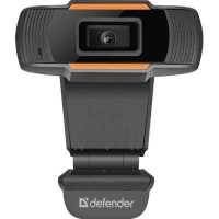 веб-камера Defender G-lens 2579 черный, оранжевый