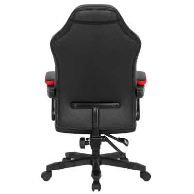 игровое кресло Defender Master Black/Red черно-красный