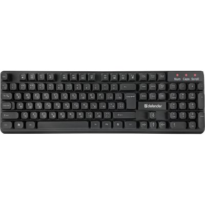 клавиатура Defender Milan C-992 Black Черный