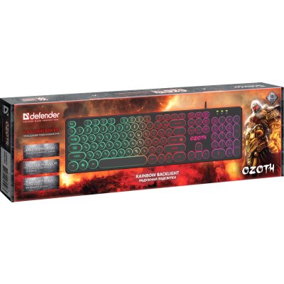 клавиатура Defender Ozoth GK-106 Черный