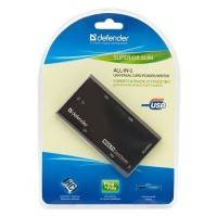 картридер Defender Superior Slim Черный