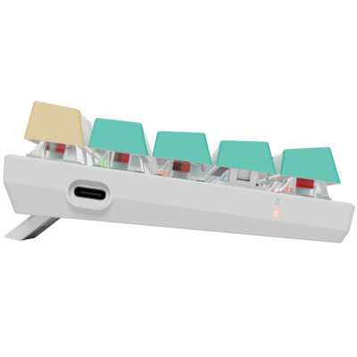 клавиатура Defender Vexx Pro GK-084 White Белый-зеленый