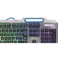 клавиатура Defender Wizard GK-230DL Серебристый