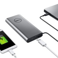 внешний аккумулятор Dell Power Bank Plus 451-BCDV Серебристый