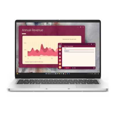 ноутбук DELL Pro 14 Pro14-7213 ENG-wpro Серебристый