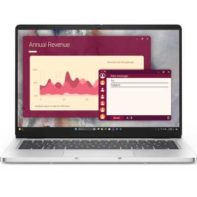 ноутбук DELL Pro 14 Pro14-7213 ENG-wpro Серебристый