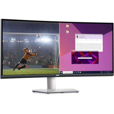 монитор Dell S3423DWC Серебристый