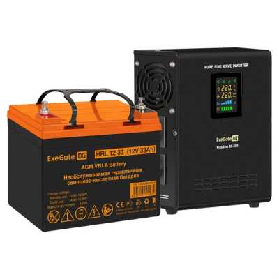ИБП ExeGate FineSine SX-500.LCD.AVR.2SH EX296496RUS