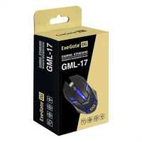 мышь ExeGate GML-17 Черный