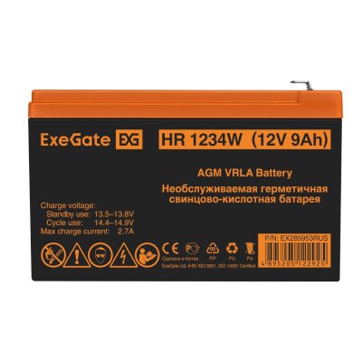 батарея для UPS ExeGate HR1234W EX285953RUS