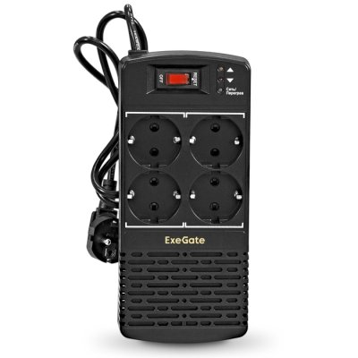 стабилизатор напряжения ExeGate Power AD5000-500 EP285941RUS Черный