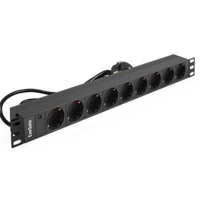 блок розеток ExeGate ServerPro PDU-19H905 Al-9S-EU3CU