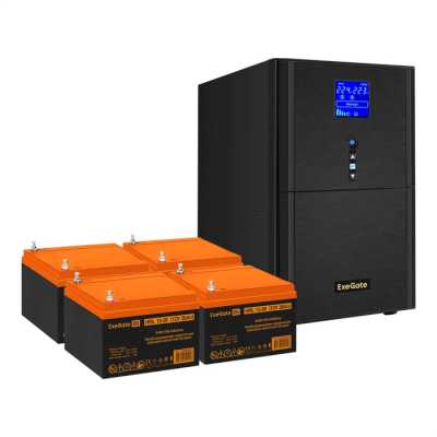 ИБП ExeGate SineTower SZ-3000.LCD.AVR.3SH.1C13.RJ.USB EX296859RUS