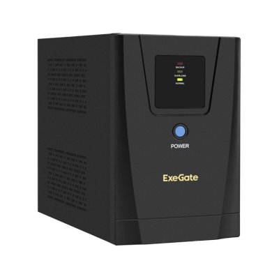 ИБП ExeGate SpecialPro UNB-1500.LED.AVR.2SH.3C13.USB Черный