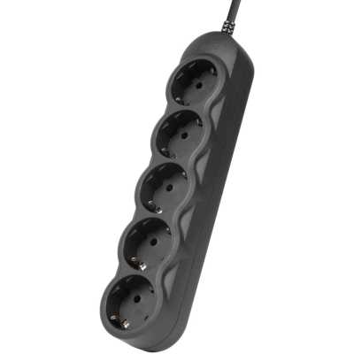 сетевой фильтр Filum FL-SP3-5-0.5M-BL2-UPS черный