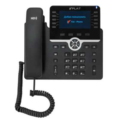 IP телефон Flat Phone B10 Черный