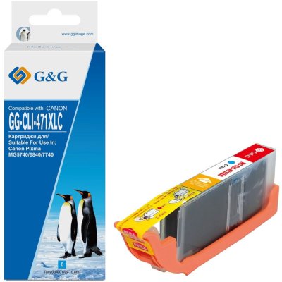картридж G&G GG-CLI-471XLC