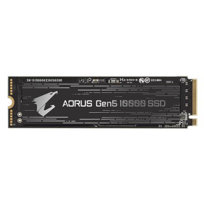 SSD диск GigaByte Aorus Gen5 10000 2Tb AG510K2TB Черный