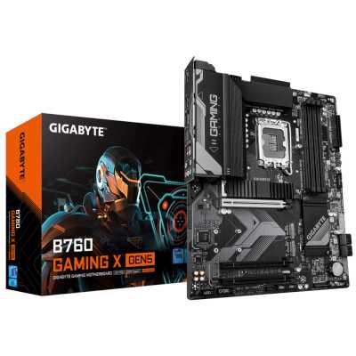материнская плата GigaByte B760 Gaming X Gen5 Черный