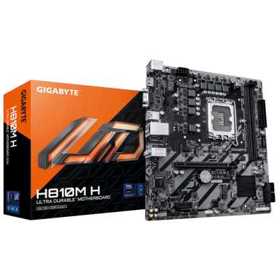 материнская плата GigaByte H810M H Черный