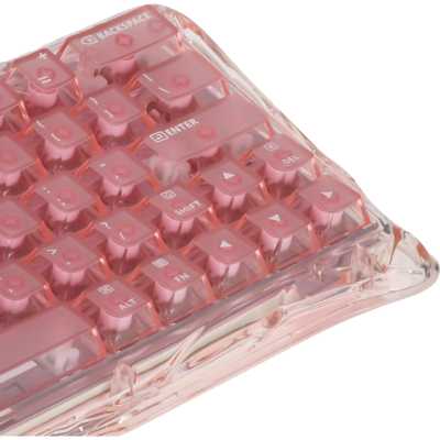 клавиатура GravaStar Mercury V60 XTAL PNK 6972448924481 Розовый