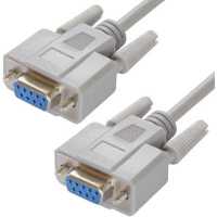 кабель Greenconnect GCR-DB9CF2F-3m Серый