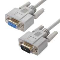 удлинитель Greenconnect GCR-DB9CM2F-0.5m Серый