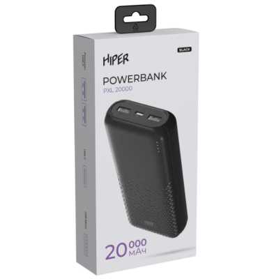 внешний аккумулятор Hiper PXL 20000 Black
