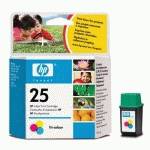картридж HP 51625A голубой, пурпурный, желтый