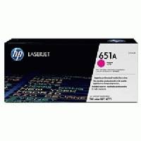 картридж HP 651A CE343A малиновый