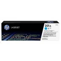 картридж HP 201A CF401A голубой