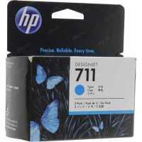 картридж HP 711 CZ134A голубой