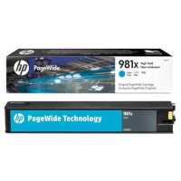 картридж HP 981X L0R09A голубой
