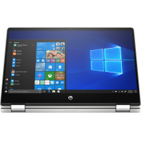 ноутбук HP Pavilion x360 14-dh0000ur Серебристый