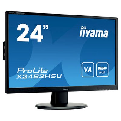 монитор Iiyama ProLite X2483HSU-B5 Черный