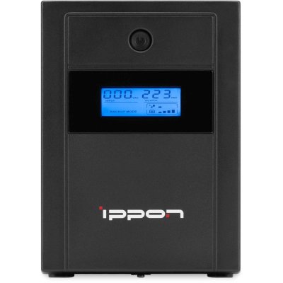 ИБП Ippon Back Basic LCD 1200 Euro Черный