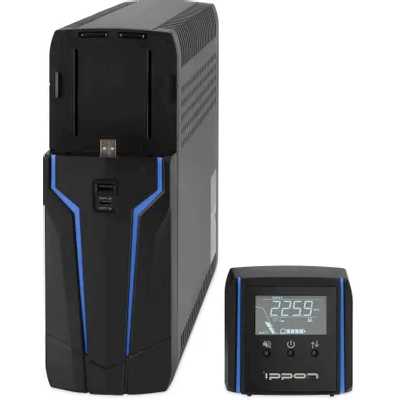 ИБП Ippon Game Power Pro 1000 Черный