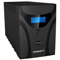 ИБП Ippon Smart Power Pro II 1600 Euro Черный