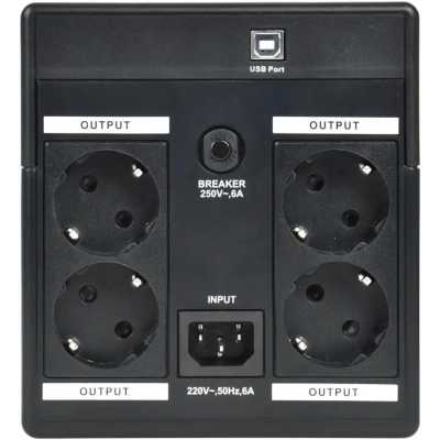 ИБП ITK EET-1200VA-1-002-S Черный