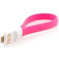 USB кабель Gmini MUS200F-M Pink Розовый