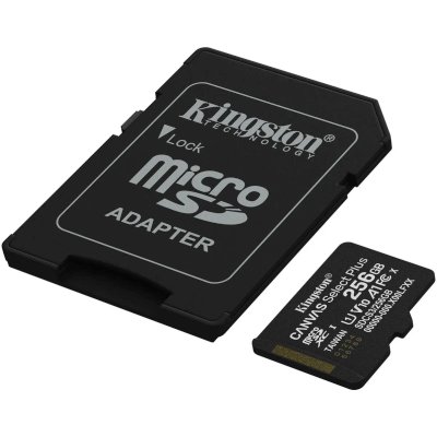 карта памяти Kingston Canvas Select Plus 256GB SDCS3/256GB