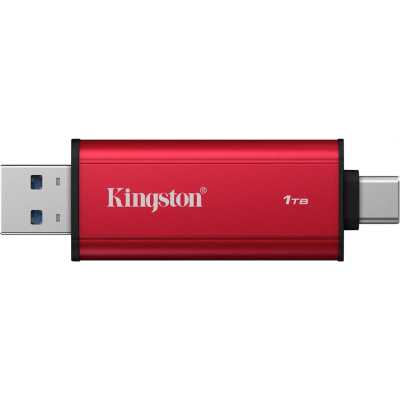 SSD диск Kingston Dual Portable 1Tb SPSD/1TB Красный