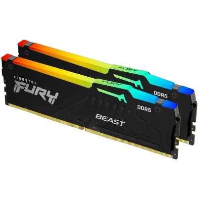 оперативная память Kingston Fury Beast Black RGB Expo KF556C36BBEAK2-128