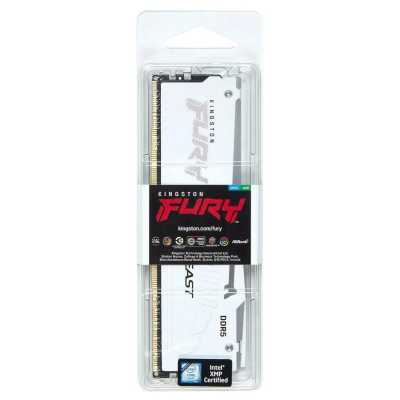 оперативная память Kingston Fury Beast White RGB KF560C36BWE2A-16