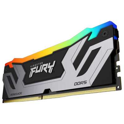 оперативная память Kingston Fury Renegade Silver/Black RGB KF584CU40RSAK2-48