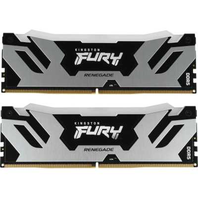 оперативная память Kingston Fury Renegade Silver/Black RGB KF588CU42RSAK2-48